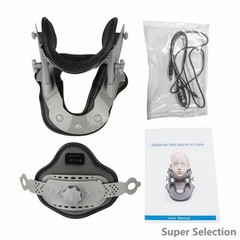 Heating Cervical Traction Device Inflatable 3 Heat & 5 Traction Levels Neck