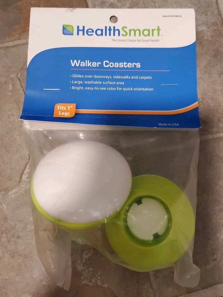 HealthSmart Walker Glides, Caps or Pads also for Rollators,…