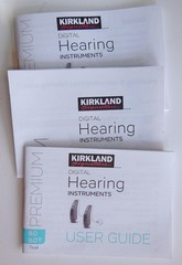 Kirkland Signature 8.0 Premium Digital Hearing Aids, L&R, Pearl White w/ Acces
