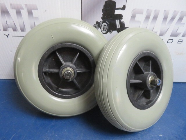 Pride Jazzy / Jet Power Wheelchair Rear Caster Wheels/Tires 200×50 (8×2) #6114
