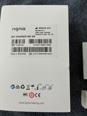 Genuine Signia RIC Standard Desktop USB Dock Cradle Base Charger & USB Wire