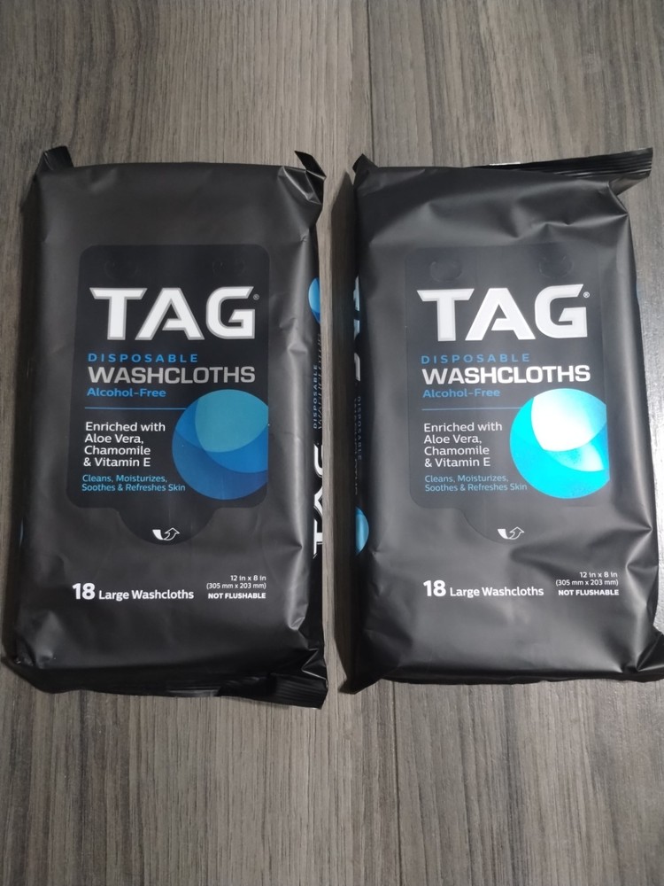 TAG disposable Washcloths For Men