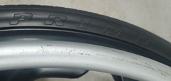 24″ x 1 3/8″ XCORE Solid Flat-Free Quick Release Wheelchair Wheels + Axle Pins
