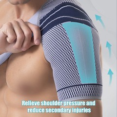 1pcs Shoulder Stability Brace Compression Sleeve for Rotator Cuff Support