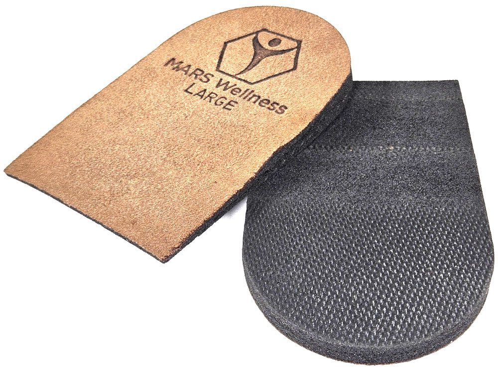 Mars Wellness Adjustable Heel Lift, LARGE, Pair