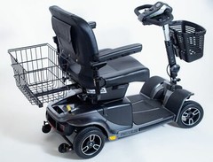 Rear Basket Accessory for Pride Mobility Scooter Sturdy Center-Support OPEN BOX