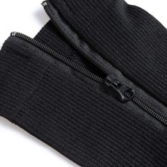 1 Pair Zipper Compression Socks Support Graduated Stockings Mens Women 20-30mmHg