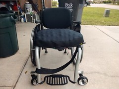 Wheelchair and other equipment locally