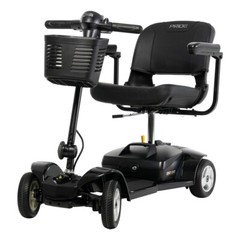 Pride S49 Go Go® Ultra X 4-Wheel Travel Mobility Scooter-12AH Batts-1 year labor