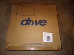 Drive Medical PN 14906 16×17 General Use Back Cushion wLumbar Support