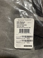VertaLoc Flex Fit Pro Plus Back Brace Size Medium Model L0648 36”-40” at Navel