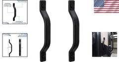Durable 9.5 Inch RV Grab Assist Handle – Black or White, Lightweight Design