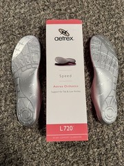 NEW Aetrex Women’s L720 Speed Orthotics Support For Flat And Low Arches Size 7