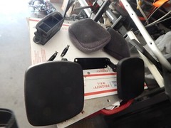 Permobil Power Wheelchair Leg Calf Support Assembly Brackets ASSEMBLY