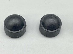 Nut End Caps, 4 Pack, Rollator Parts for the Carex Steel Rolling Walker, NEW
