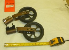KI MOBILITY CATALYST MANUAL WHEELCHAIR FORKS AND CASTERS 6 INCH