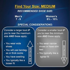 MEDIUM United Ortho Short Air Cam Walker Fracture Foot Boot Fits Left or Right
