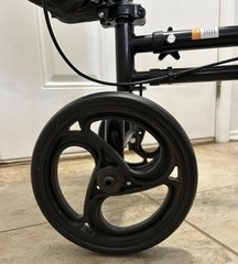Unbranded Black Steerable Knee Walker Medical Scooter Foot Injuries, Preowned