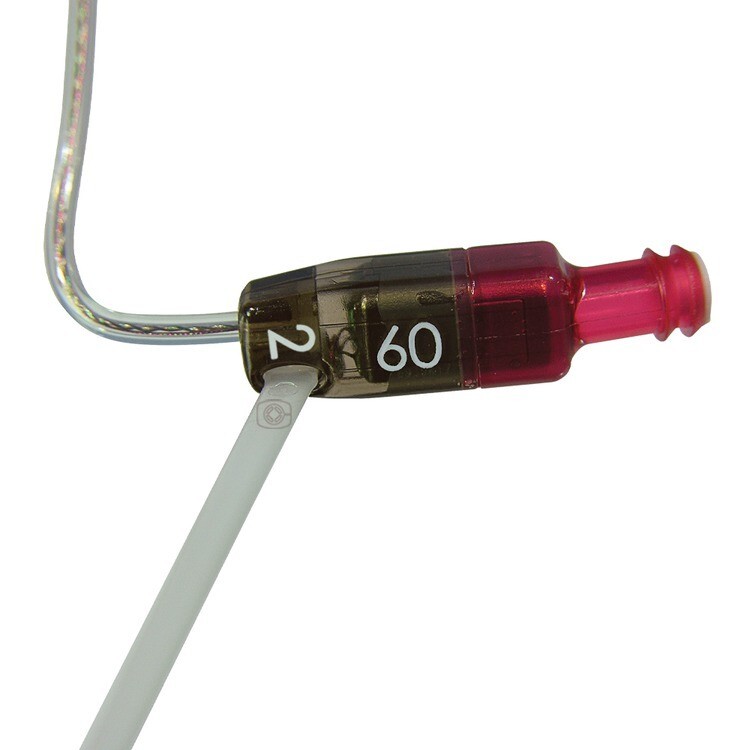 Starkey Size 2 Right 60dB Gain Angled SnapFit RIC Receiver wire. 18622-132