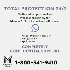 Member’s Mark Total Protection Underpads Large, Choose Count