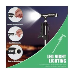 Hold 440 Lbs Walking Cane for Men & Women Aluminum Alloy Lightweight Height A…