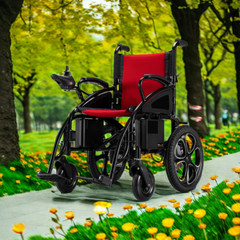Electric Wheelchair Lightweight Foldable All-Terrain Airline-Approved for Travel