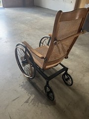 1910 Gendron Wheelchair With Reclining Back And Elevating Leg Rests – Immaculate