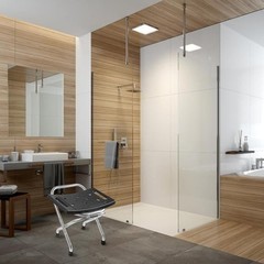 Folding Shower Seat, Stainless Eligible Shower Chair for Inside Shower, 400lbs