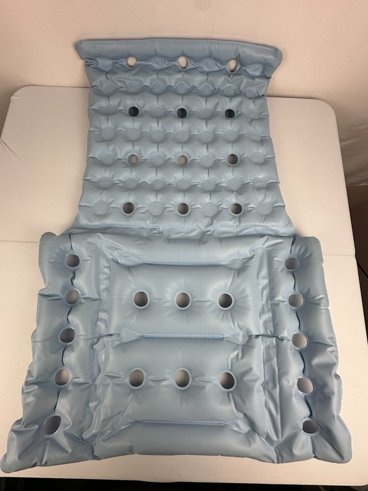 Inflatable Seat Cushion Anti-Decubitus Wheelchair Cushion, Breathable Backrest