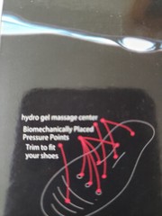 Helthy Step Therapeutic Gel Insoles Liquid Dynamics Unisex XS Men, Women 5-(6-7)