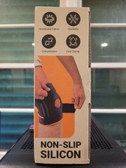 DR. BRACE Pro Knee Brace w/ Side Stabilizers & Patella Gel Pad – Size L – New!