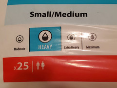 3-Pack 25 Ct Cardinal Sure Care Plus Absorbent Underwear Small/Medium Total 75