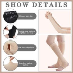 4 Pairs Elderly Leg and Arm Skin Protectors Leg Protectors for Thin Skin from…