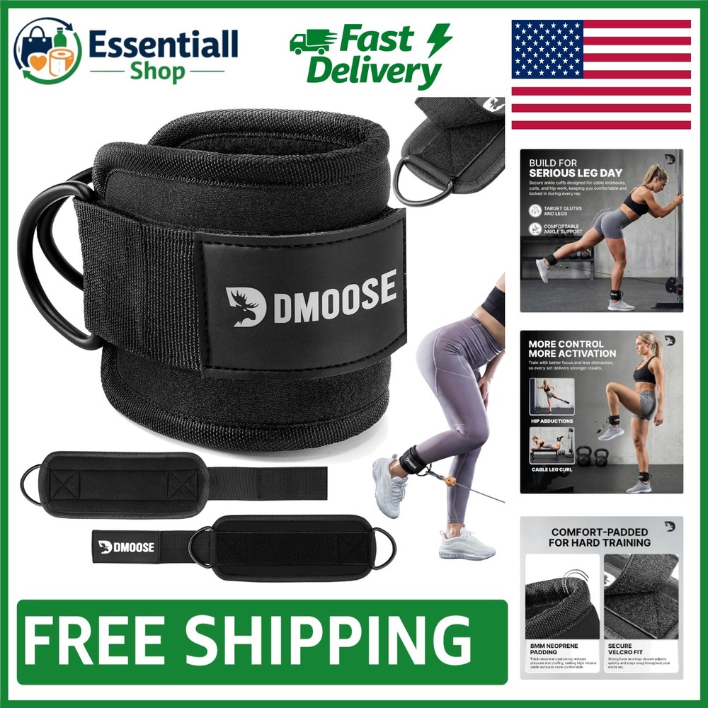 Comfortable & Stylish Ankle Strap for Cable Machines – Best for Fitness Goals