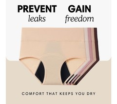 Everdries Comfort Plus Incontinence Underwear, M, 5 Pack Leakproof, Discreet,…