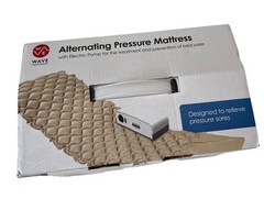 NEW Wave Alternating Pressure Mattress | Includes Electric Pump for Bedsores