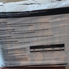 Cardinal Health WINGS Extra Briefs Large Moderate Absorbency 65034