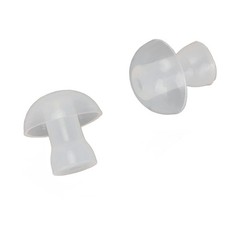 L 14mm 10Pcs Hearing Ear Aid Tips Soft Replacement Universal Domes Hearing