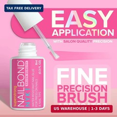 Super Strong Nail Glue for Press On Nails, Nail Tips & Acrylic Nails (8ml) NYK1