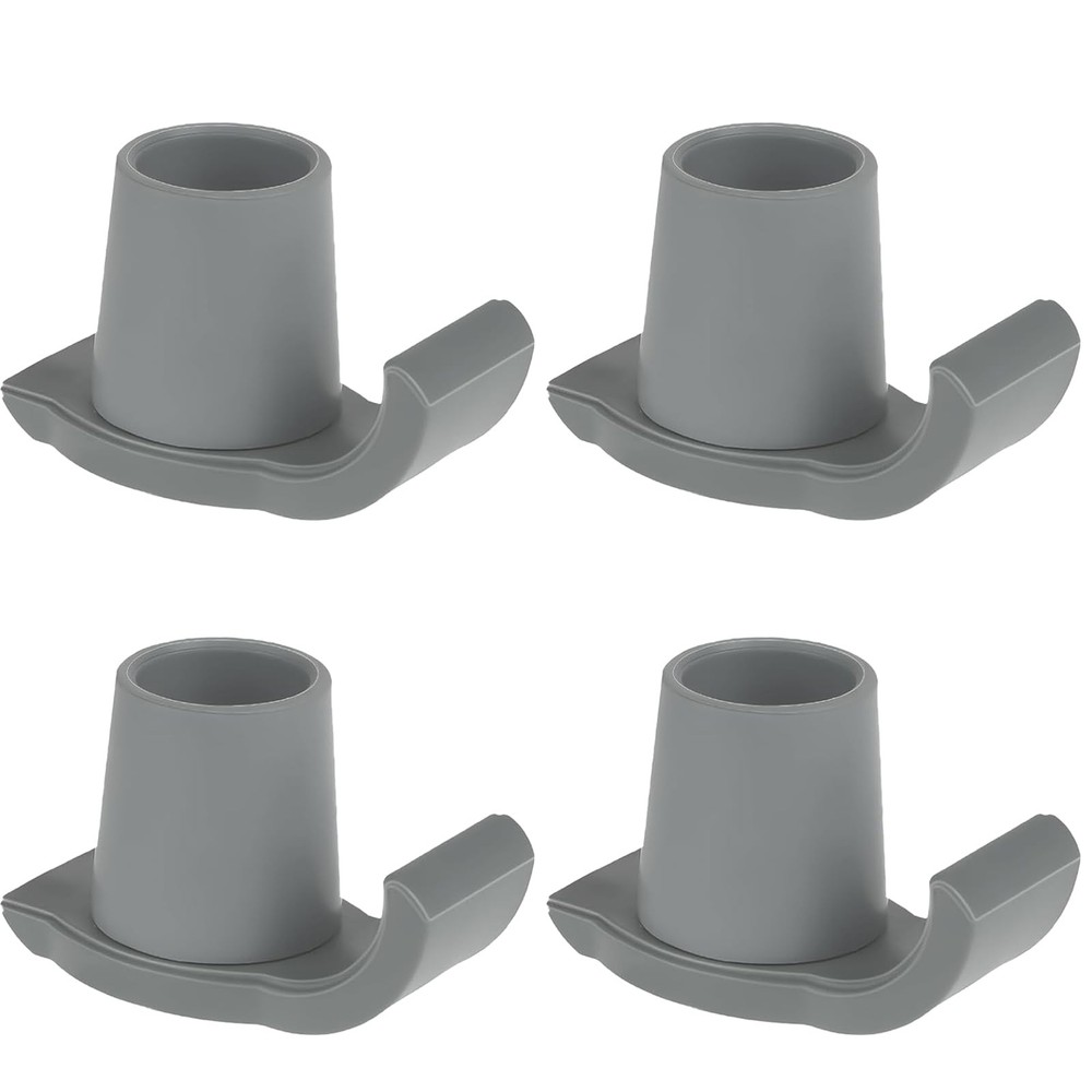 Walker Glide Skis, 4 Pcs Universal Fit Walker ski Glides,Easy to Use Rubber W…