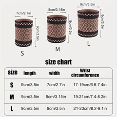 4 PCS Copper Sports Wrist Band Brace Wrap Adjustable Support Strap Carpal Tunnel