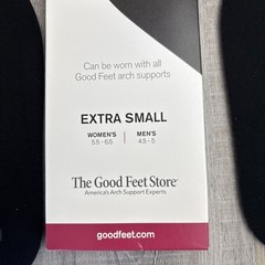 2 Sets Good Feet Store Cushion Super Athletic Insoles Size XS W 5.5-6.5 M 4.5-5