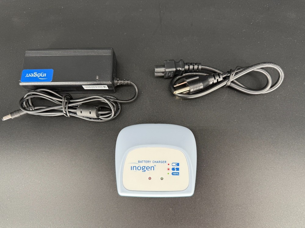 Inogen One G3 Battery Charger BA-303 BA303 w/ AC Adapter Power Cord Used