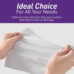 Med Pride Disposable Dry Wipes Soft & Absorbent Personal Towels for Adults 800ct