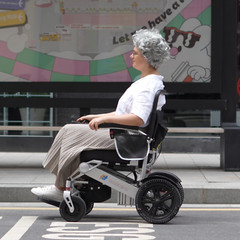 Fold And Travel Auto Fold Remote Control Lightweight Electric Power Wheelchair