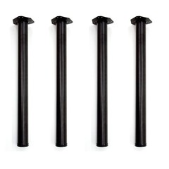Regency Kee Post Table Legs Set Of 4- Black Mtbp27Bk