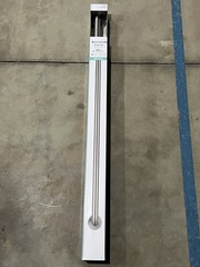42 In. L X 1 1/4 In. ADA Compliant Grab Bar in Brushed Stainless Steel