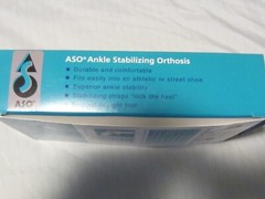 Med Spec ASO Ankle Stabilizer – Black, Size Medium