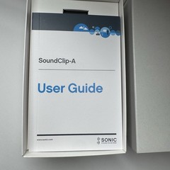 Sonic SoundClip-A AC1A Bluetooth Hearing Aid Accessory REF 179320 Complete