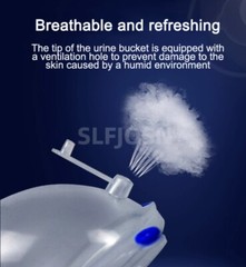 Male Wearable Incontinence Pants Urinal Bag External Silicone Urine Collector